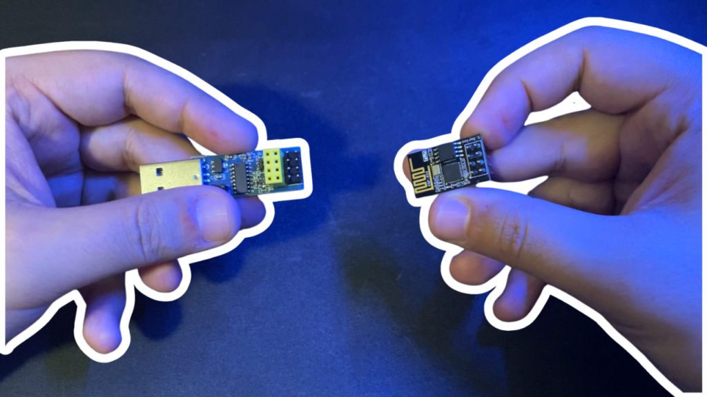 Programando o ESP8266 ESP01 ESP01S utilizando o Adaptador USB Serial